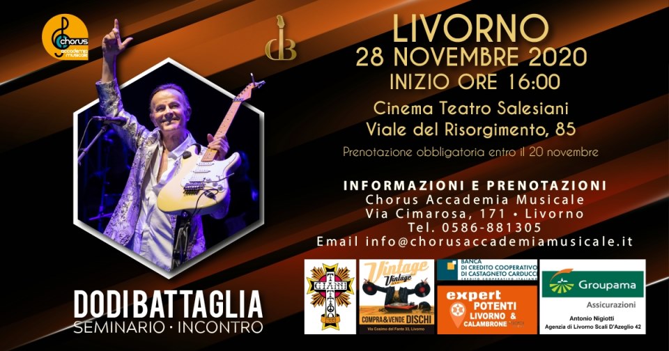 Seminario - Incontro con Dodi Battaglia - Livorno 28.11.2020