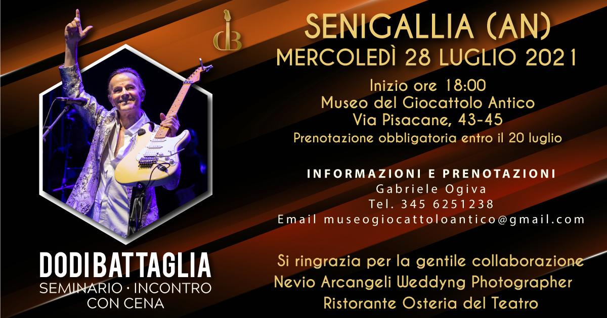 Seminario - Incontro con Dodi Battaglia - Senigallia 28.07.2021