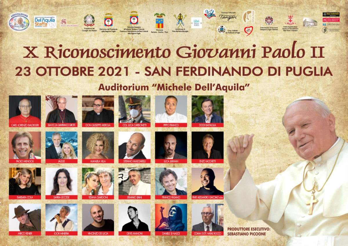 X Riconoscimento Giovanni Paolo II