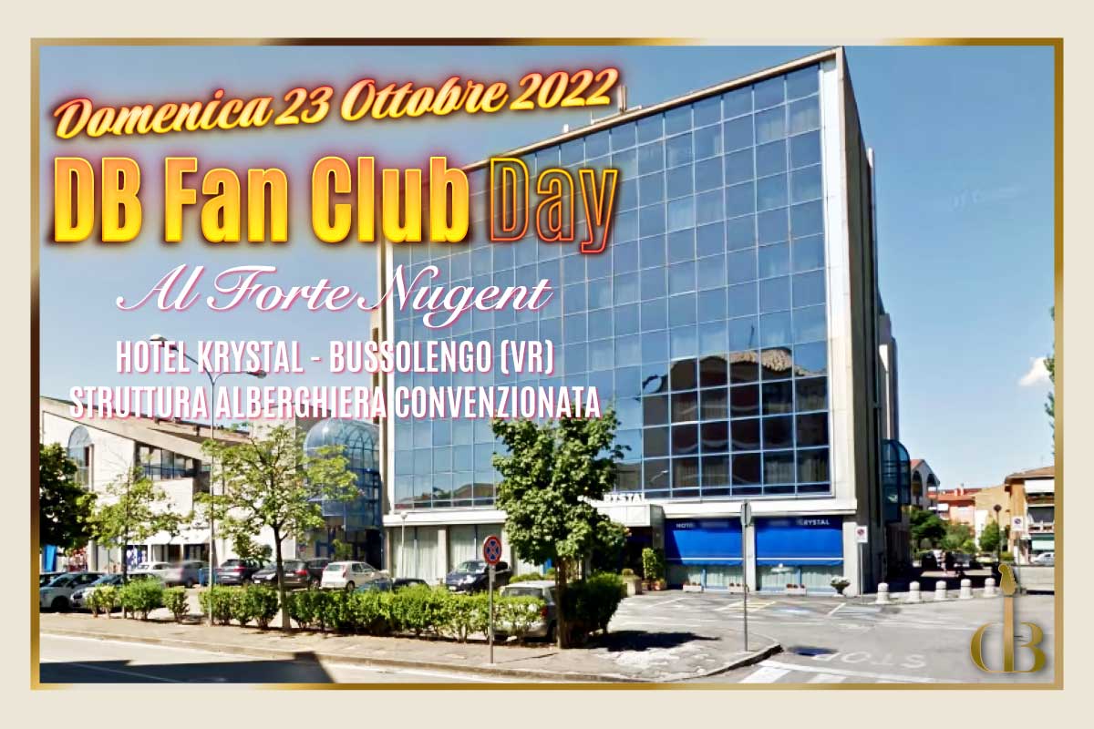DB Fan Club Day 2022 - Hotel Krystal Convenzionato