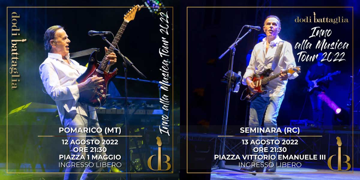 Dodi Battaglia - Inno alla Musica Tour 2022