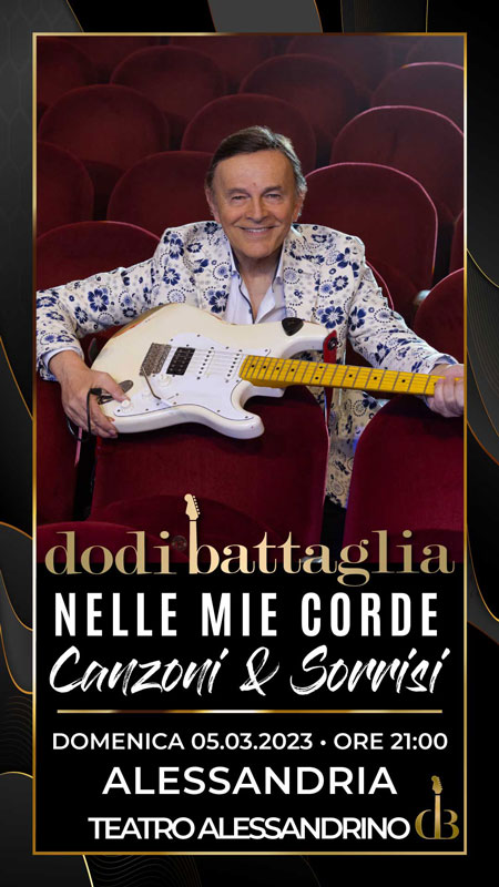 Dodi Battaglia - Nelle Mie Corde - Alessandria 05.03.2023