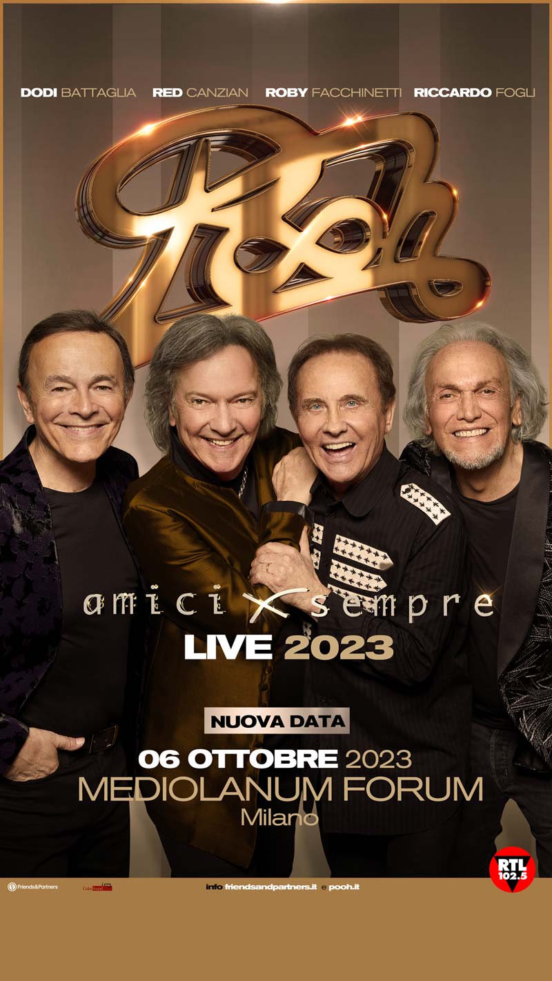 Pooh - amici X sempre - Milano 06.10.2023